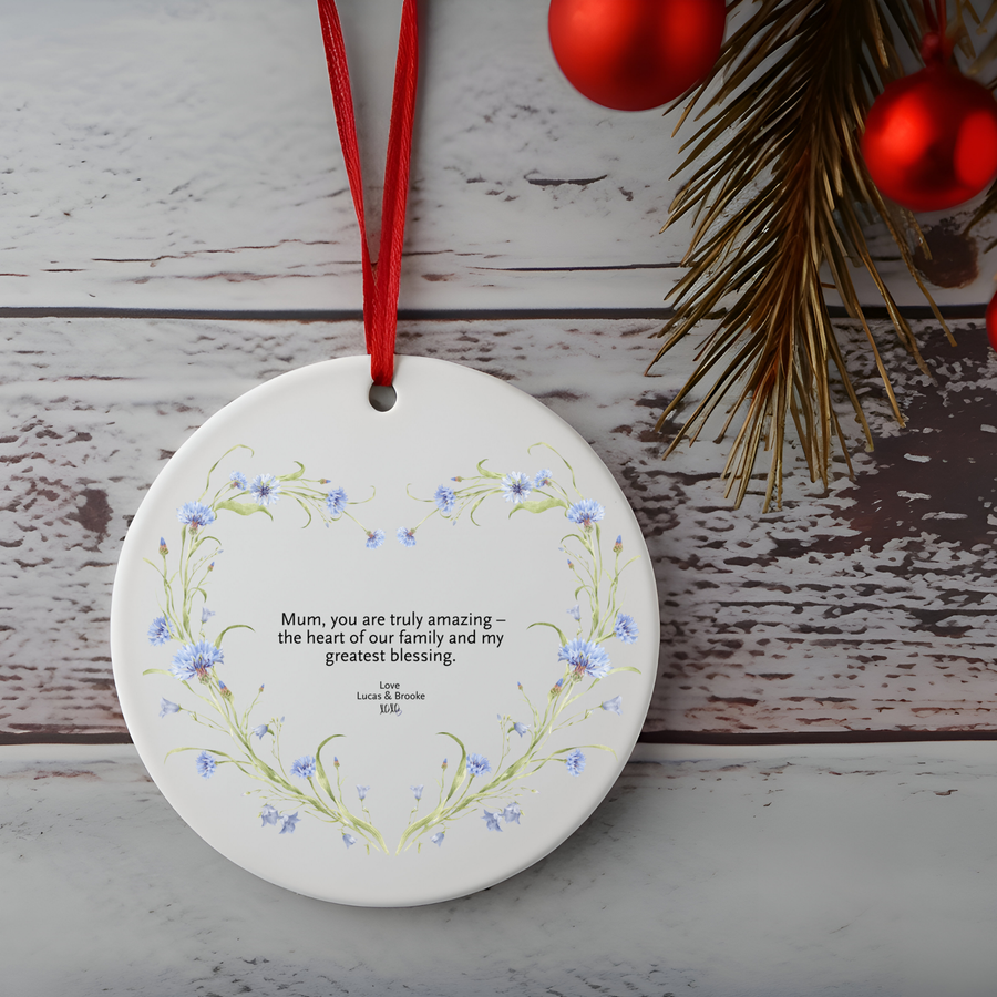 Mum Flowers Ornament