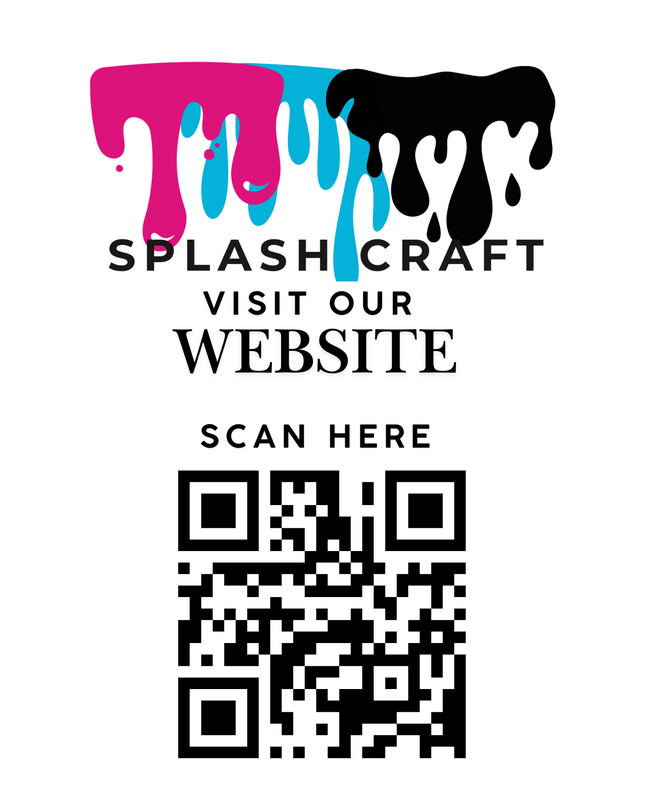 Business Branded Slates with QR Codes - Demo Design Gifts