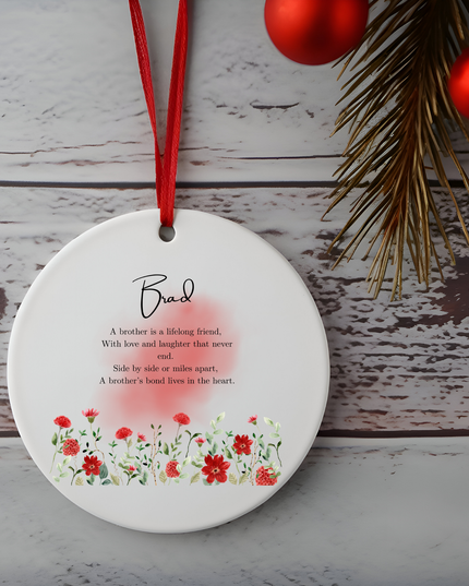 Brother Ornament - Demo Design Gifts