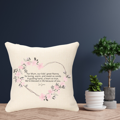 Mum Personalised Cushion