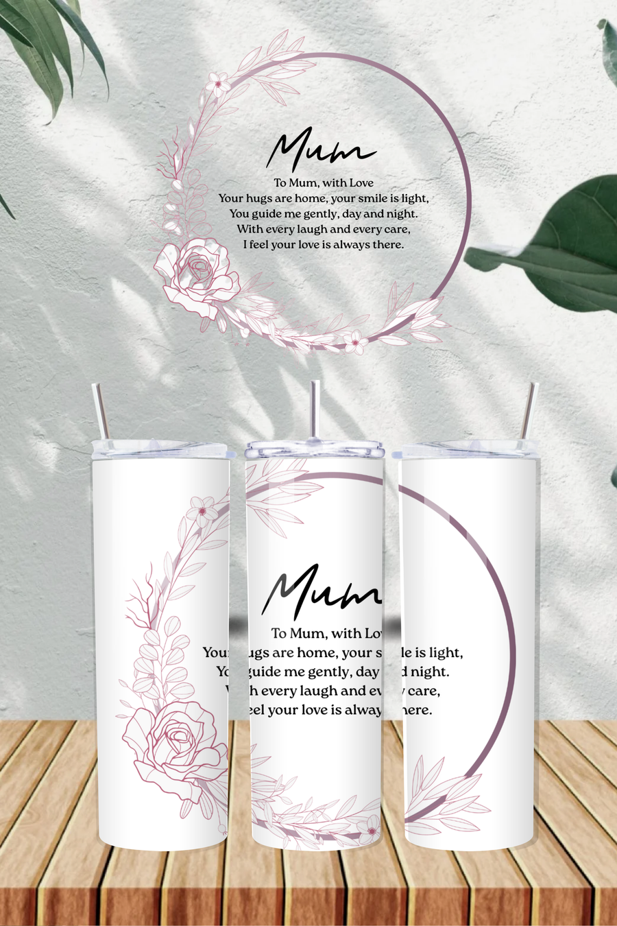Personalised Mum Poem 20oz Tumbler