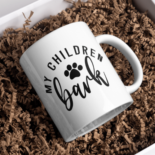 My Children Bark Dog Mug - Demo Design Gifts