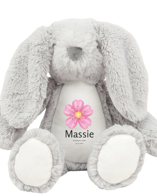 Flower girl Name Teddy Bear