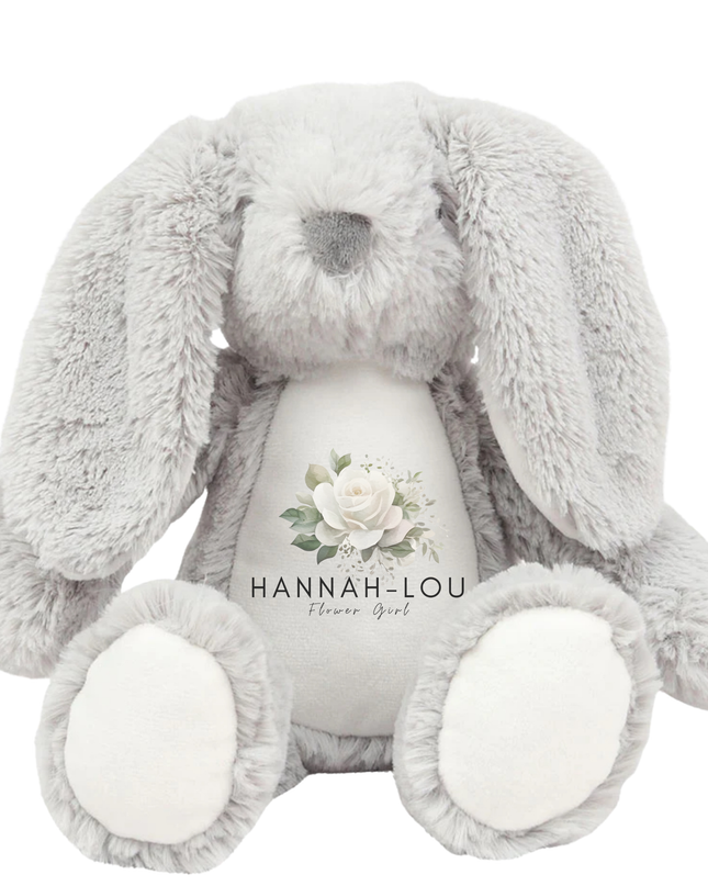 Name Flower Girl Teddy Bear