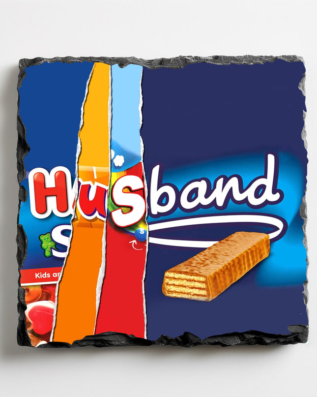 Slate Coaster Chocolate Themed - Demo Design Gifts