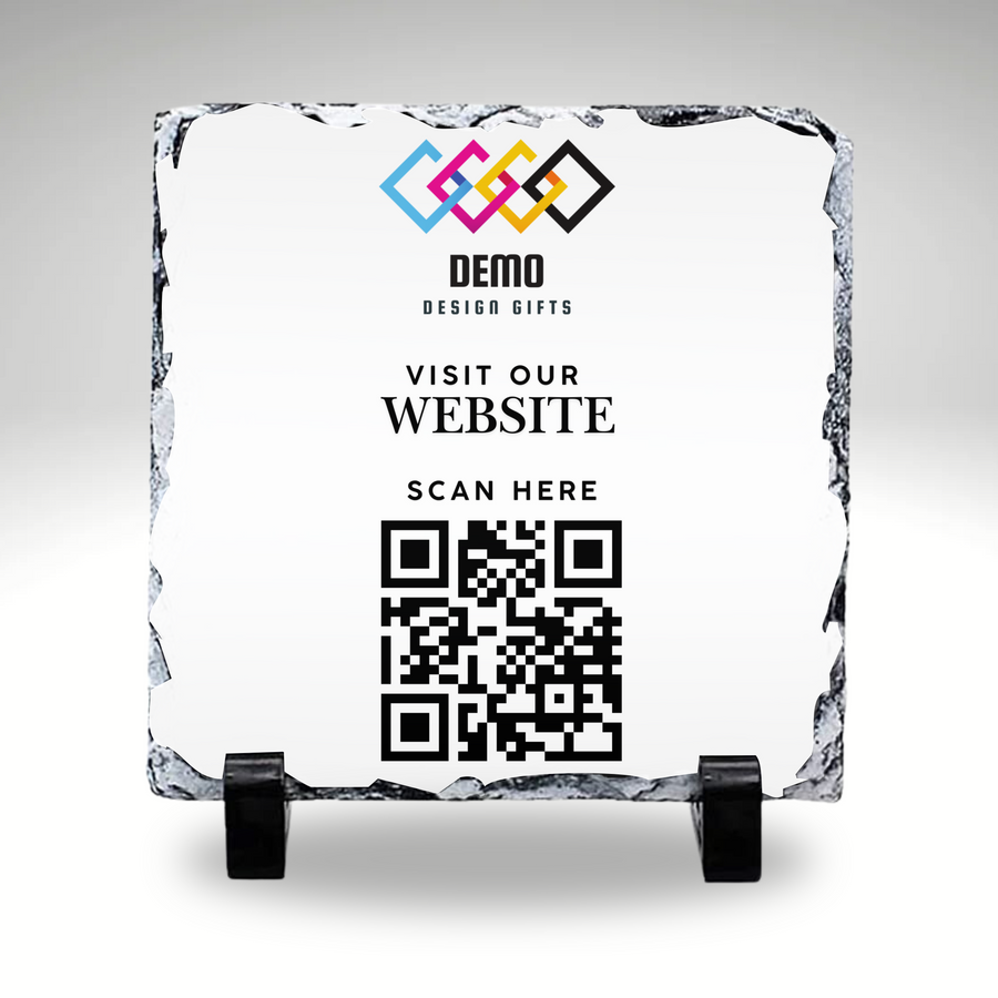 Business Branded Slates with QR Codes