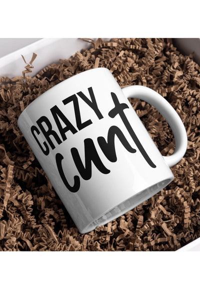 Crazy Ct Funny Rude Mug