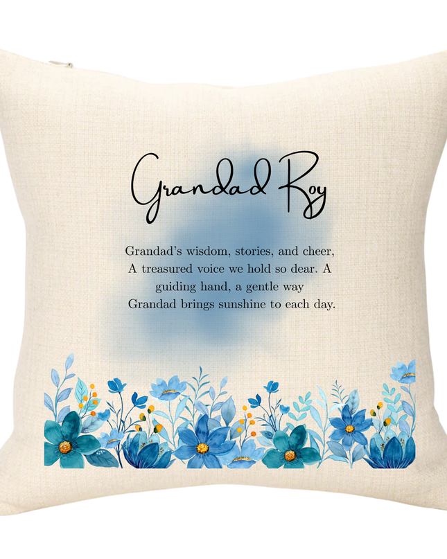 Grandad Personalised Cushion - Demo Design Gifts