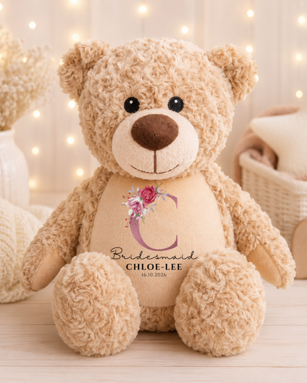 Bridesmaid Teddy Gift