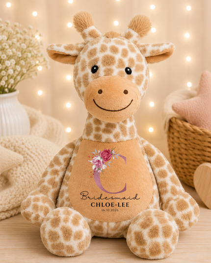 Bridesmaid Teddy Gift