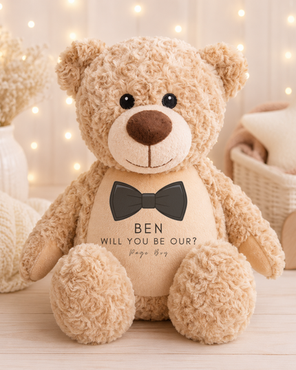 Will you be my Best Man Wedding Teddy