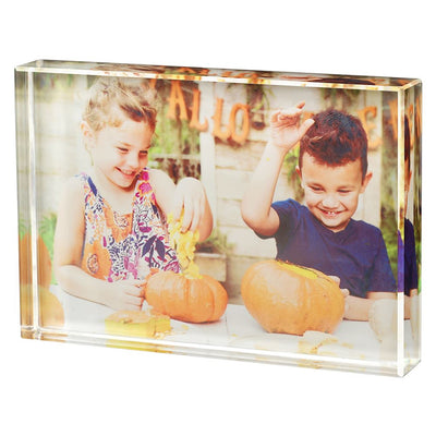 Glass Photo Block