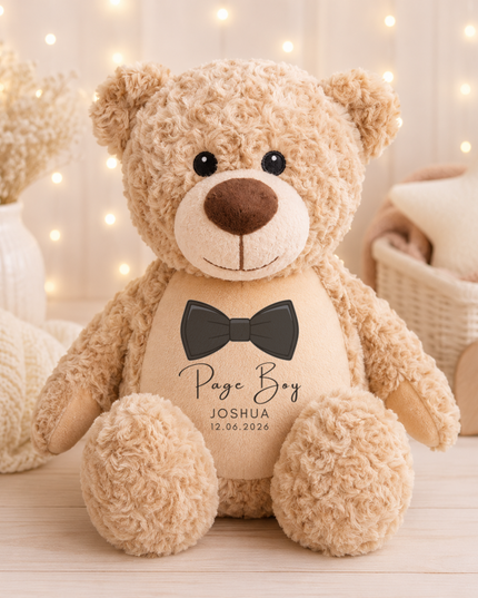 Page Boy Wedding Gift Teddy