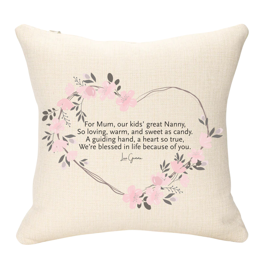 Mum Personalised Cushion