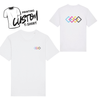 Branded Tshirt Front Badge Print