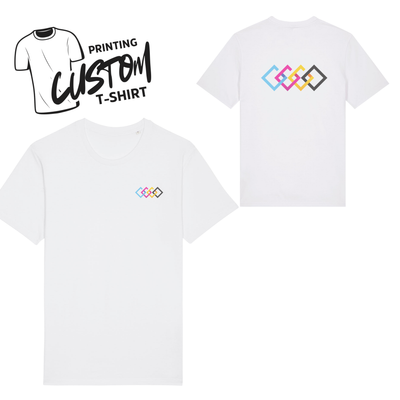 Branded Tshirt Front Badge Print