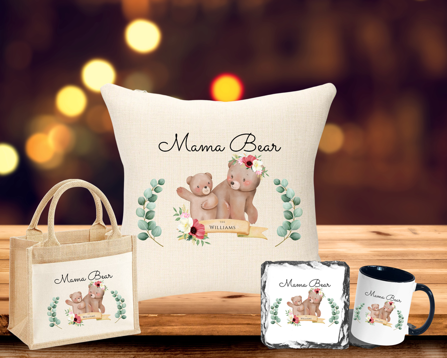 Mama Bear with Surname Bundle