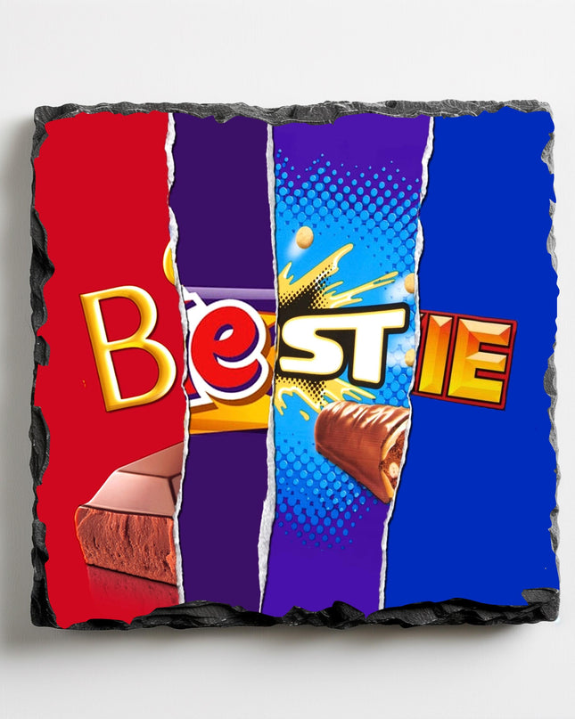 Slate Coaster Chocolate Themed - Demo Design Gifts