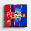 Slate Coaster Chocolate Themed