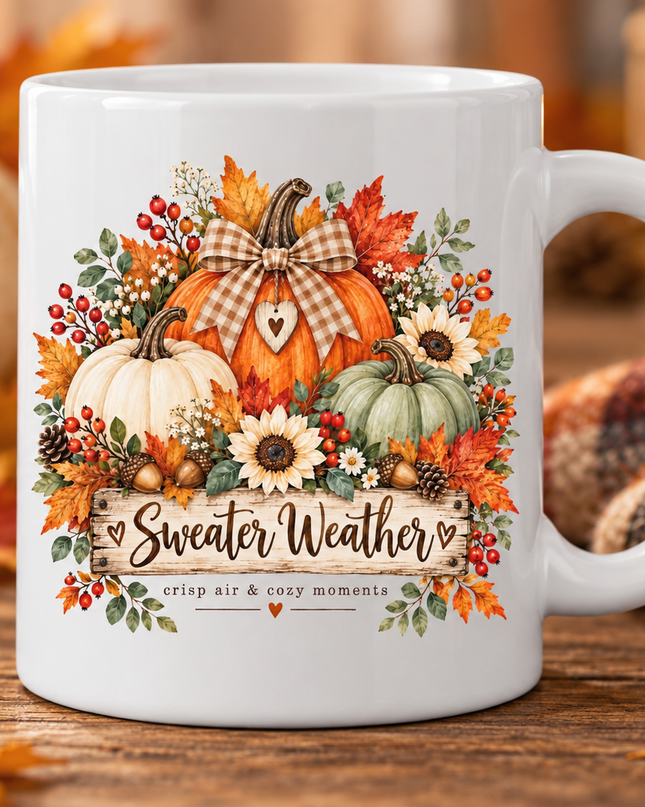 Sweater Weather 11oz Ceramic Mug