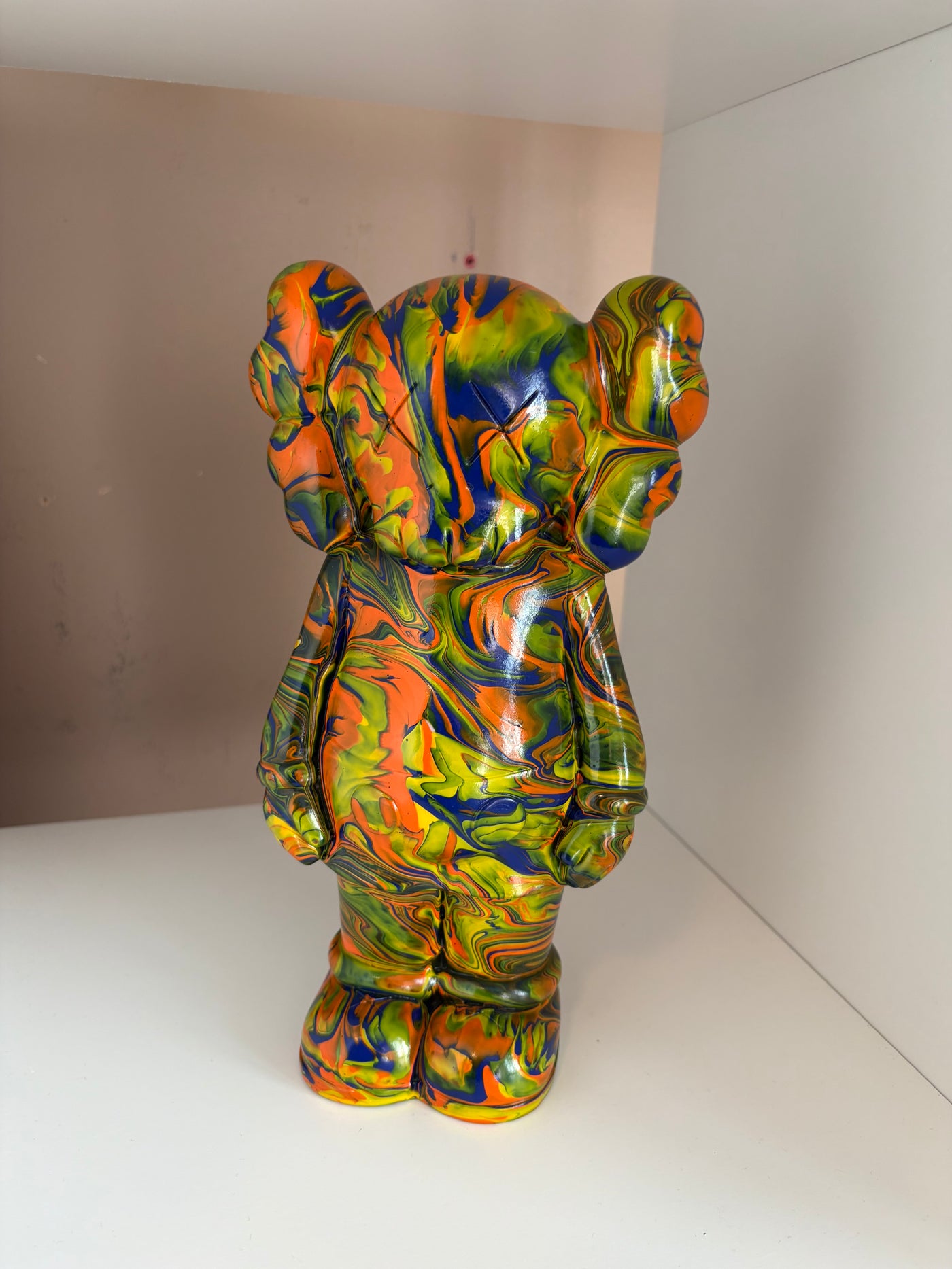 KAWS Money Box Acrylic Pouring Figure 33cm