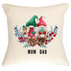 Gnome Names Christmas Cushion Personalised