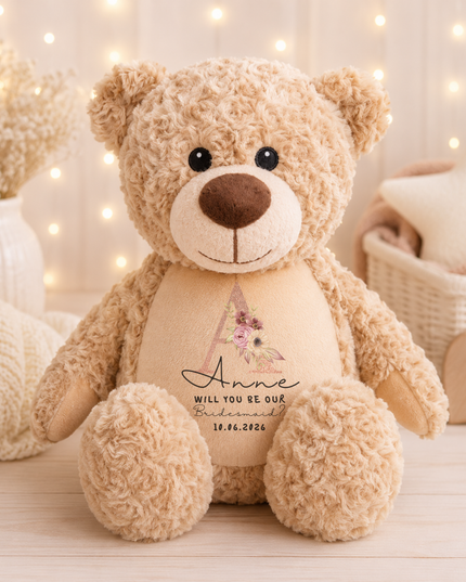 Will you be our Bridesmaid Teddy