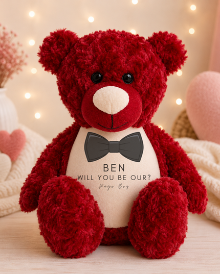 Will you be my Best Man Wedding Teddy