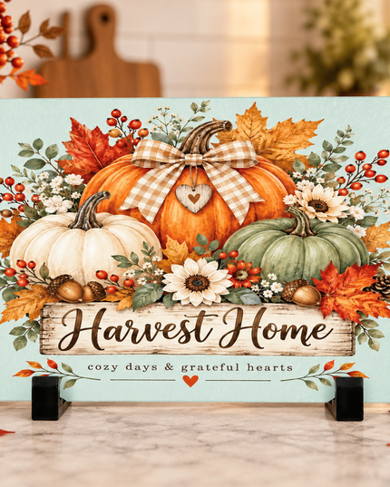 Harvest Home Glass Chopping Board