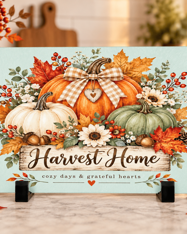 Harvest Home Glass Chopping Board