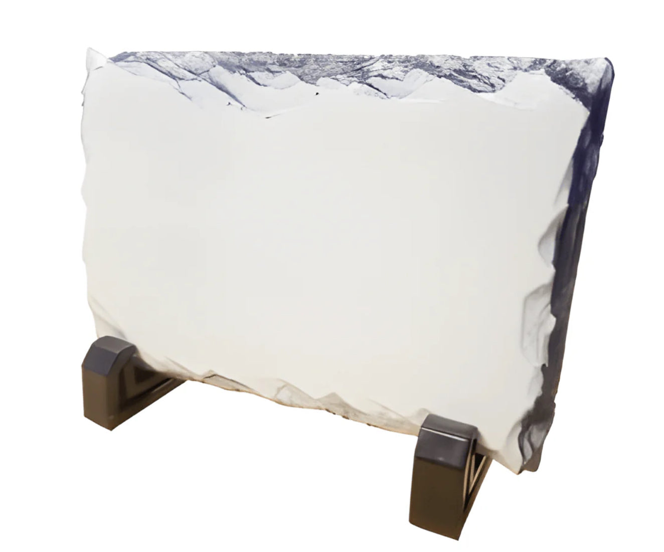 Personalised Memorial Photo Rock Slate 10x15cm | Grave Plaque | Waterproof Outdoor Memorial Gift | In Loving Memory