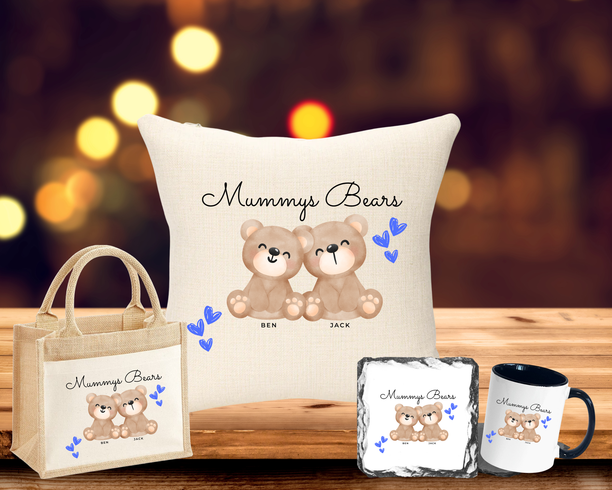 Mummy’s Bear with Names Bundle