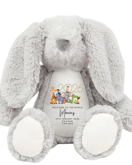 Welcome to the World Details Teddy Bear