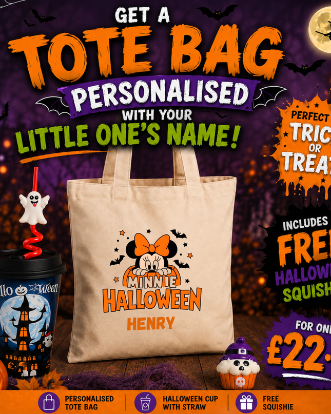 Halloween Orange Minnie Gift Set