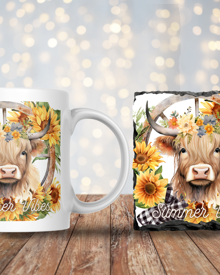 Highland Cow Summer Vibes Gift Set - Demo Design Gifts