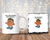 Mr Rocking the Crocs 11oz Mug & 9cm Rock Slate Coaster Set