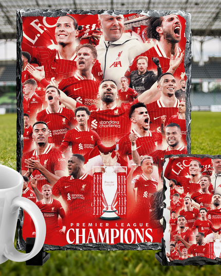 LFC BUNDLE UPWARDS DESIGN Mug, Coaster, Photo Slate - Demo Design Gifts