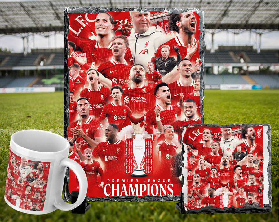 LFC BUNDLE UPWARDS DESIGN Mug, Coaster, Photo Slate