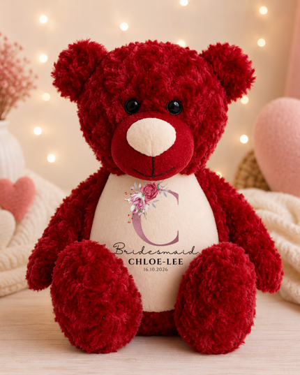 Bridesmaid Teddy Gift