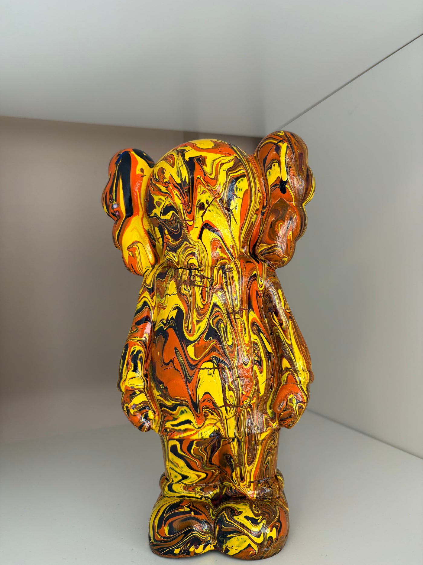 KAWS Money Box Acrylic Pouring Figure 33cm