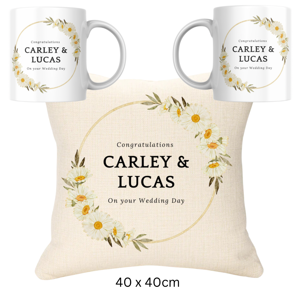 Wedding Bundle - Married Names and Two Mugs