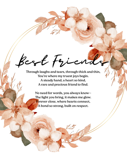 Best Friends 40x40cm Cushion & 11oz Ceramic Mug - Demo Design Gifts