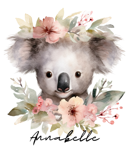 Bear with Flowers 40x40cm Cushion & 11oz Mug - Demo Design Gifts