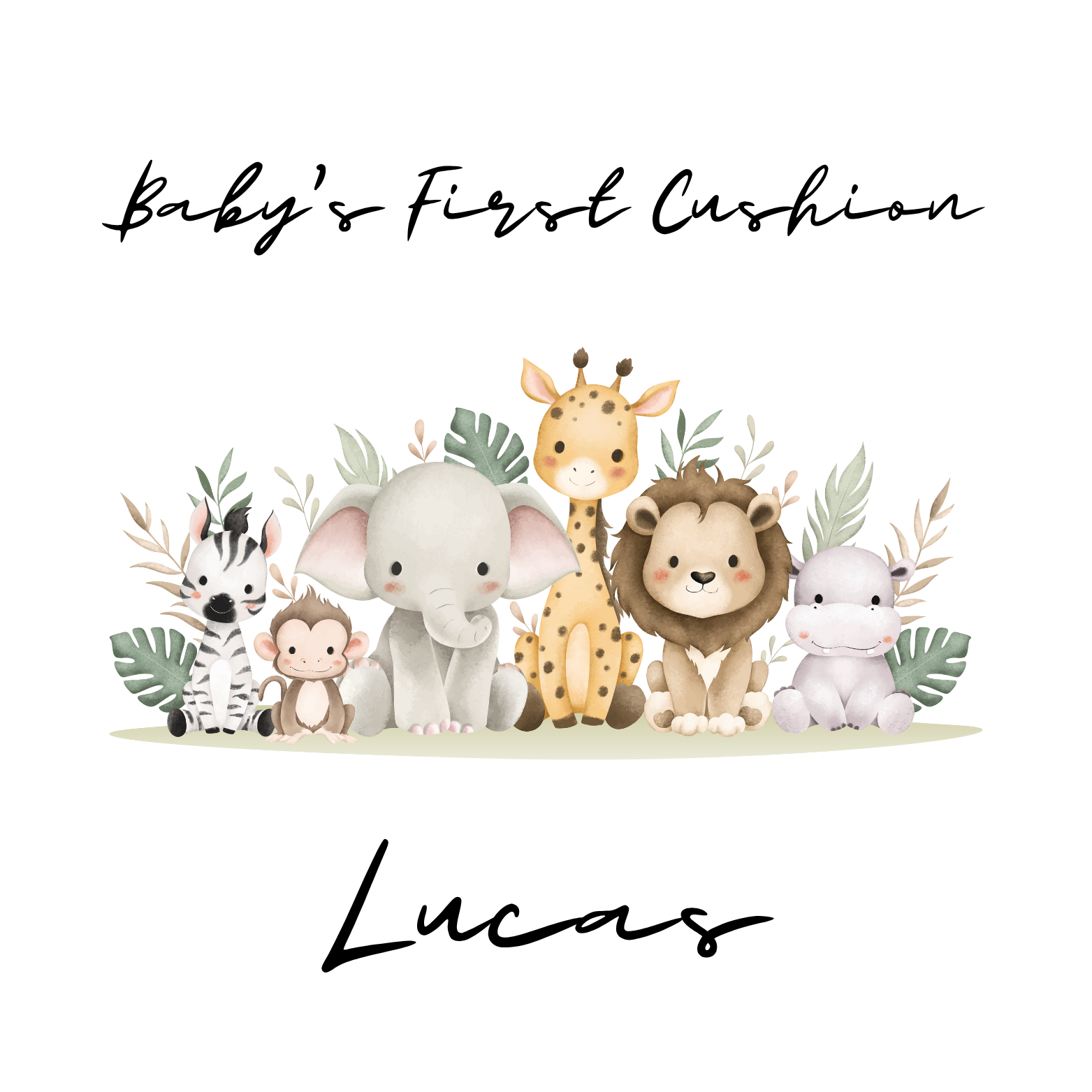 Baby First Cushion 40x40cm Cushion