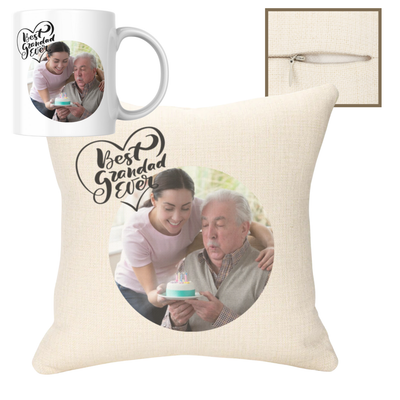 Best Grandad 40x40cm