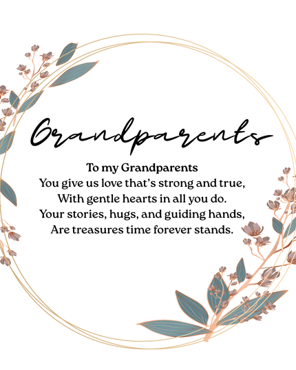 Grandparents 40x40cm Cushion & 11oz Ceramic Mug - Demo Design Gifts