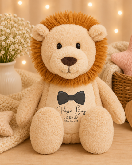 Page Boy Wedding Gift Teddy