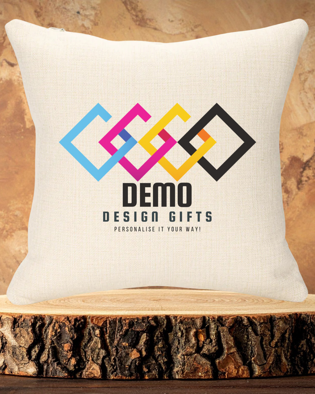 Branded Linen 40x40cm Cushion