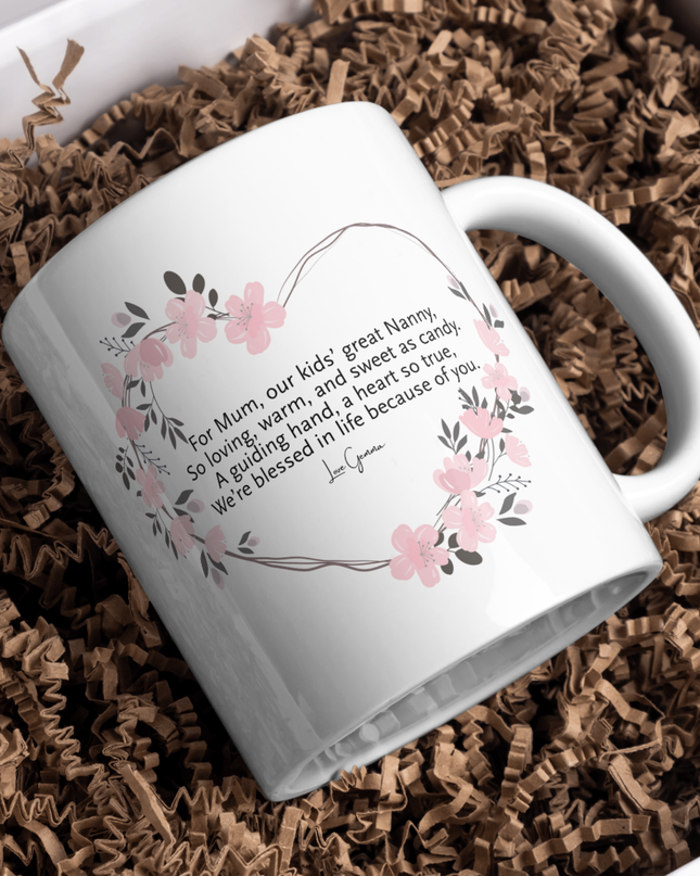 Mum Pink Version Personalised Mug - Demo Design Gifts