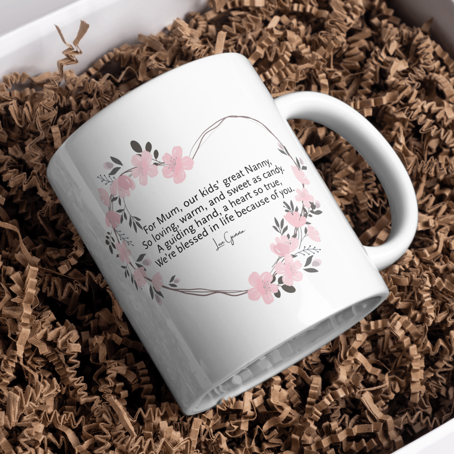Mum Pink Version Personalised Mug